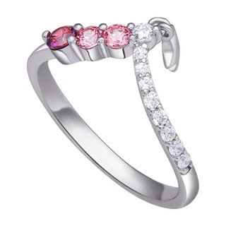 Nhẫn Bạc đính đá ECZ PNJSilver XMZTW000002