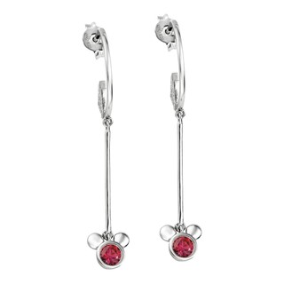 Bông tai Bạc đính đá Sythentic PNJSilver ZTXMW000006