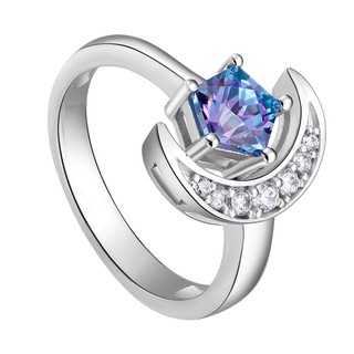 Nhẫn Bạc đính đá Sythentic PNJSilver ZTXMW000005