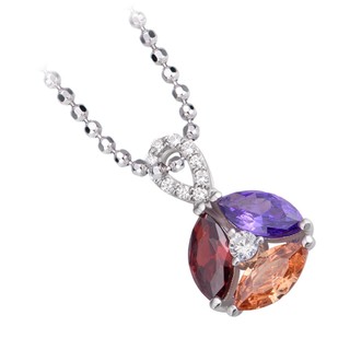 Mặt dây chuyền Bạc đính đá Sythentic PNJSilver ZTXMK000133