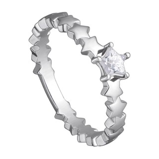 Nhẫn Bạc đính đá ECZ PNJSilver XM00W000011