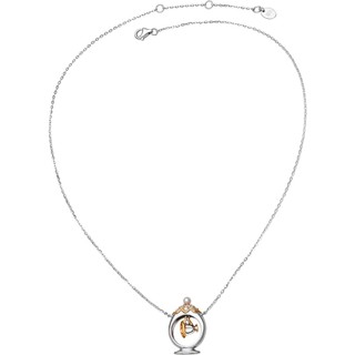 Dây cổ Bạc đính đá Sythentic PNJSilver ZTMXC000001