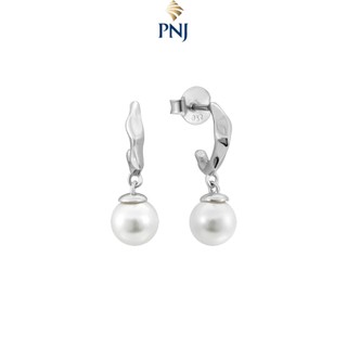 Bông tai Bạc Ngọc trai nhân tạo PNJSilver NH00W060002