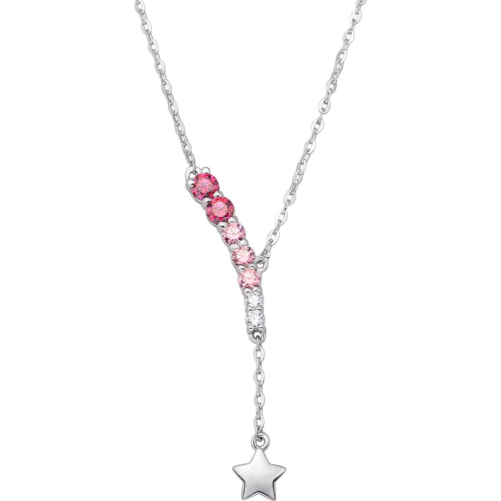 Dây cổ Bạc đính đá ECZ PNJSilver XMZTW000002