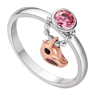 Nhẫn Bạc đính đá Sythentic PNJSilver ZTZTH000001