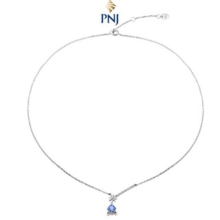 Dây cổ Bạc đính đá Sythentic PNJSilver ZTXMW000004