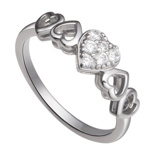 Nhẫn Bạc đính đá CZ PNJSilver XMXMK000228