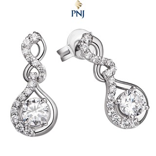 Bông tai Bạc đính đá CZ PNJSilver XMXMK000185
