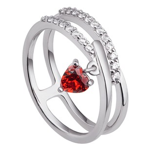 Nhẫn Bạc đính đá Sythentic PNJSilver ZTXMK000087