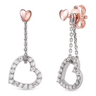 Bông tai Bạc đính đá CZ PNJSilver XM00H000013