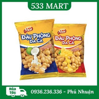 Đậu phộng da cá Poca vị phô mai nước cốt dừa gói 35g/ 75g