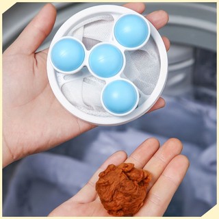 Phao Lọc Cặn Bẩn Máy Giặt Hình Viên Bi - Túi Lọc Gom Rác Lồng Máy Giặt Thông Minh - TESOVN