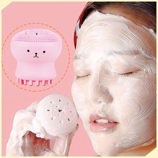 Bông mút rửa mặt bạch tuộc, cọ rửa mặt bạch tuộc - tesovn