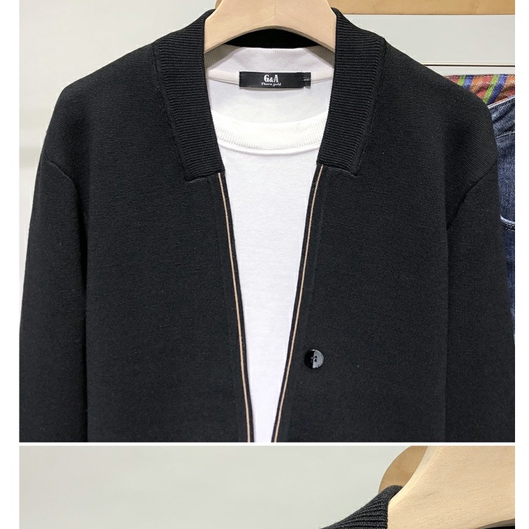 Áo Khoác cardigan Dệt Kim Dáng Ôm Phong Cách Hàn Quốc Thời Trang Xuân Thu Hàng Mới 2023