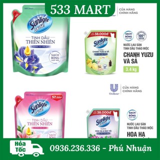 Nước Lau Sàn Sunlight dạng Túi 3.6kg