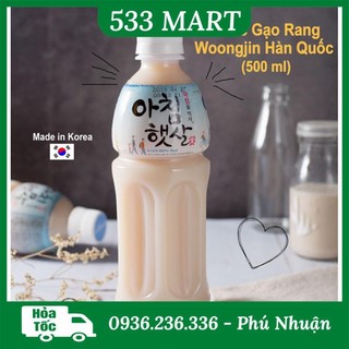 Sữa gạo/ Nước gạo rang Hàn Quốc Woongjin 500ml