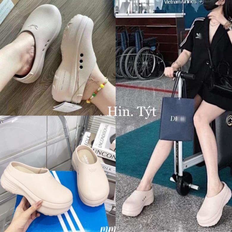 (CÓ SẴN) giày sục mũi tròn xốp loại 1 mẫu mới , Sục das cao cấp (FROM BÉ TĂNG SZ)