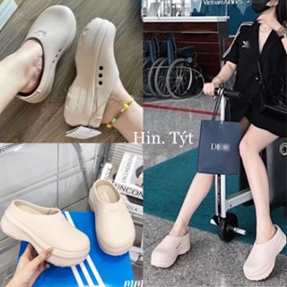 (CÓ SẴN) giày sục mũi tròn xốp loại 1 mẫu mới , Sục das cao cấp (FROM BÉ TĂNG SZ)