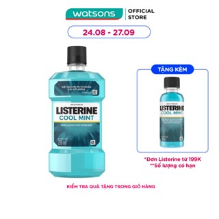 Nước Súc Miệng Bạc Hà Listerine 250ml