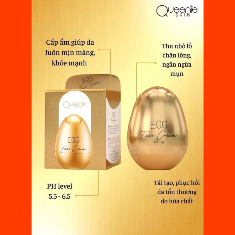 Face Trứng Vàng Chính Hãng