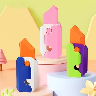 Đồ Chơi Dao Cà Rốt Trọng Lực 3D, Đồ Chơi Kéo Dài Hình Cà Rốt Sinh Động Giúp Giải Tỏa Căng Thẳng, Xả Stress