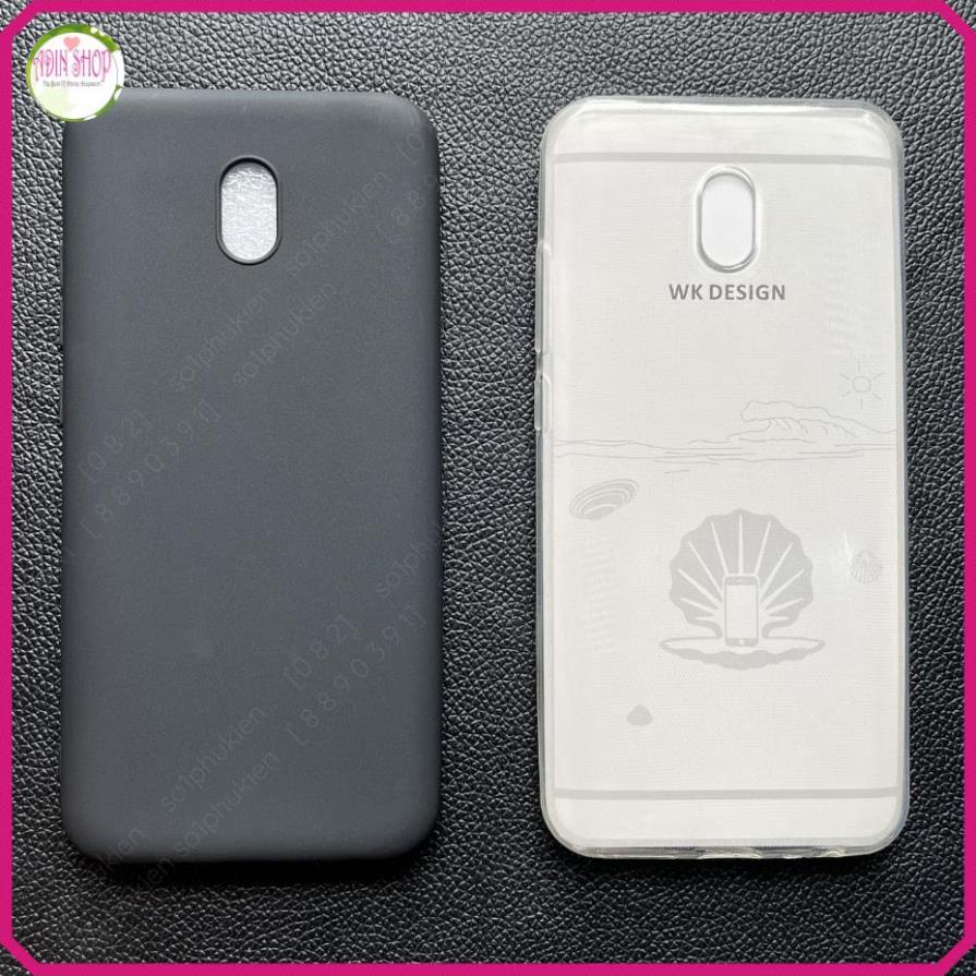 Ốp lưng Xiaomi Redmi 8A loại dẻo đen và loại dẻo trong có viền gồ bảo vệ cam bền đẹp