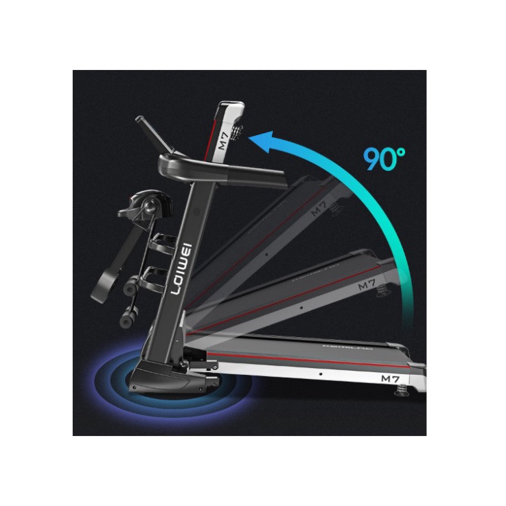 Máy chạy bộ điện đa năng SPORT  A7, tích hợp máy rung, gập bụng cao cấp bảo hành 5 năm