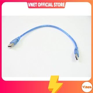 Cáp USB hai đầu đực dài 30cm/ 60cm/ 150cm [PK99]