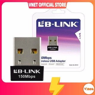 [HÀNG CHÍNH HÃNG] Usb thu Wifi LB link BL WN151 chính hãng