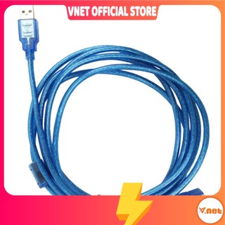 Dây nối dài USB 1.5M 3M 5M 10M Xanh Xám hàng chống nhiễu cực tốt giá rẻ ADOO