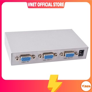 Bộ chia màn hình VGA 1 ra 2, Chia VGA 1 ra 4, Chia VGA 1 ra 8 Charming - Bộ gộp VGA 4 vào 1 chất lượng tốt VNET PC