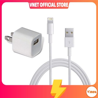 Bộ củ sạc a21 cáp sạc 5ic foxconn cho ip hàng chất lượng giá rẻ adoo