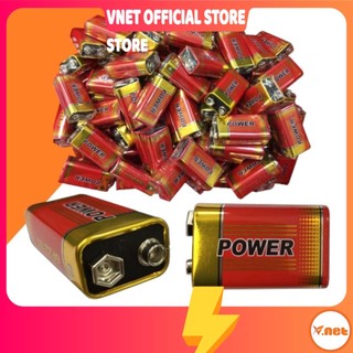 Pin vuông 9v dùng cho test mạng micro và các thiết bị điện tử chất lượng cao giá rẻ ADOO
