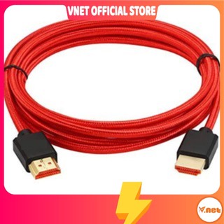 Dây cáp HDMI Xiaoman Lenovo Xịn 1M 2M 3M 5M chất lượng cao hàng chuẩn Full HD 1080P PKMT VNET