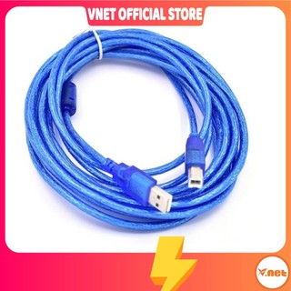 Dây máy in 1.5M 3M 5M 10M Xanh Xám chống nhiều cực tốt bền đẹp tốc độ ổn định ADOO