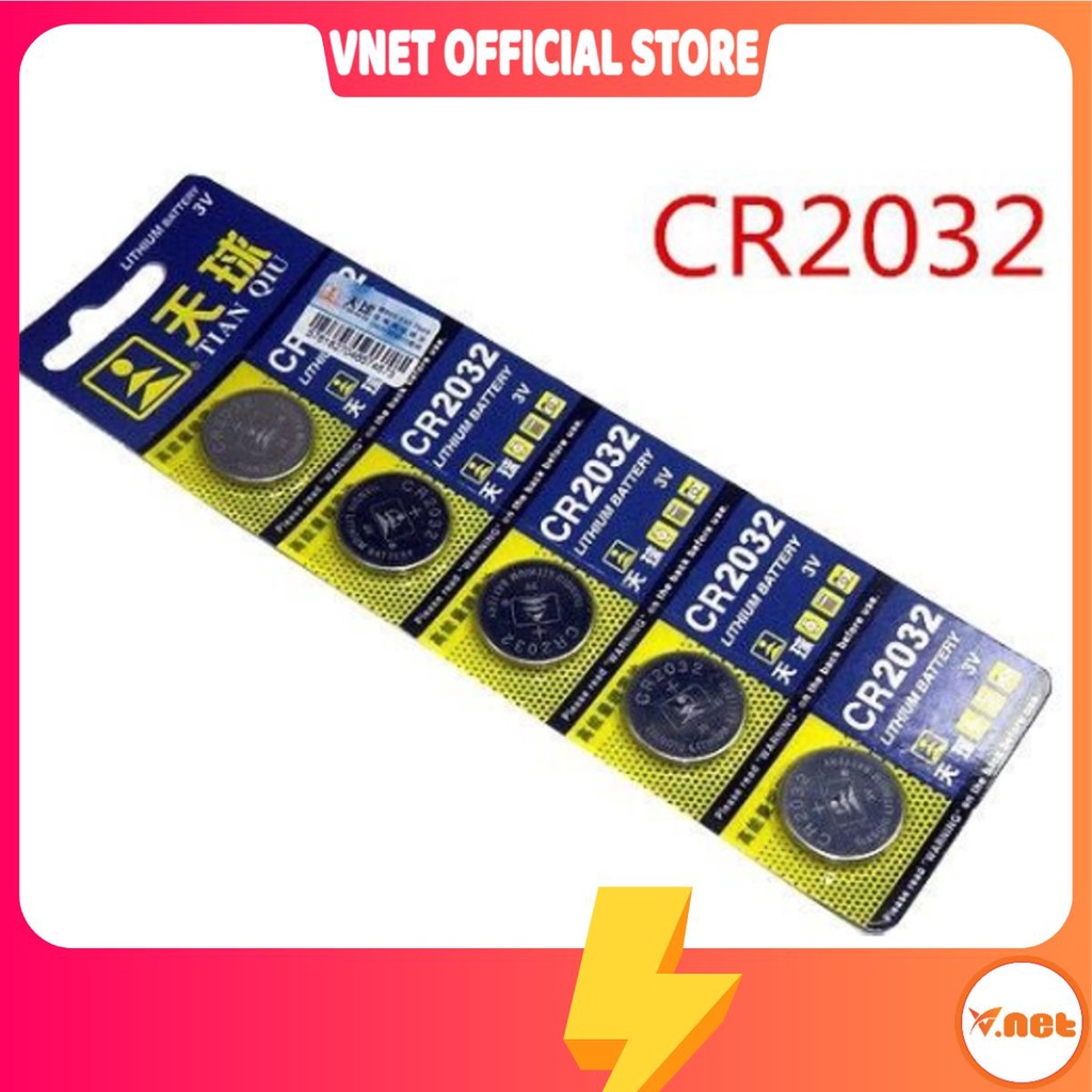 Vỉ 5 viên pin Cmos