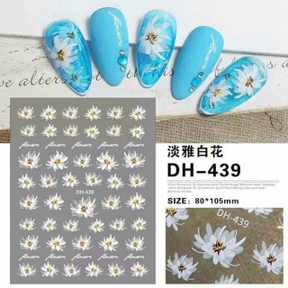 Sticker hoa lụa 3d - mã dh439