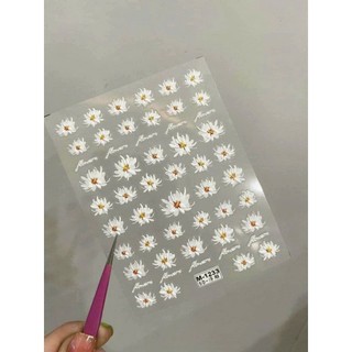 Sticker hoa lụa 3d - mã DH439