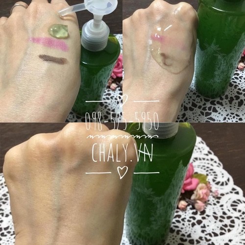 Gel tẩy trang trà xanh Santa Marche Green Tea Deep Cleansing 400ml Nhật