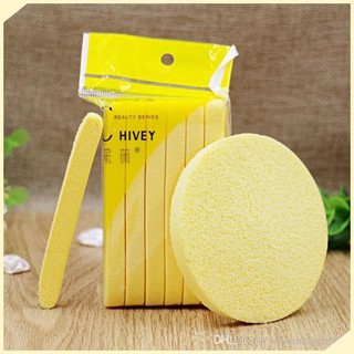 Gói 12 thanh mút bọt biển - bông nở rửa mặt dạng nén chivey - gói 12 thanh mút nở bọt biển rửa mặt