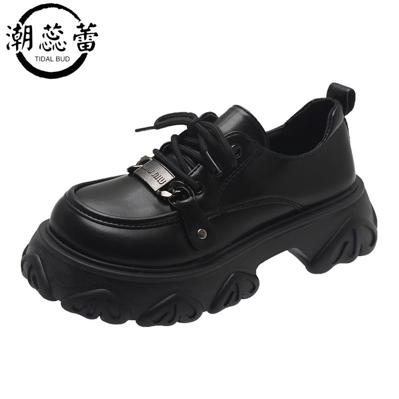 Mới Giày Lười Da Đế Dày Thời Trang Dành Cho Nữ