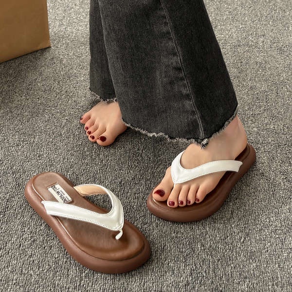 Dép Xỏ Ngón Đế Dày Thời Trang 2023 Cho Nữ