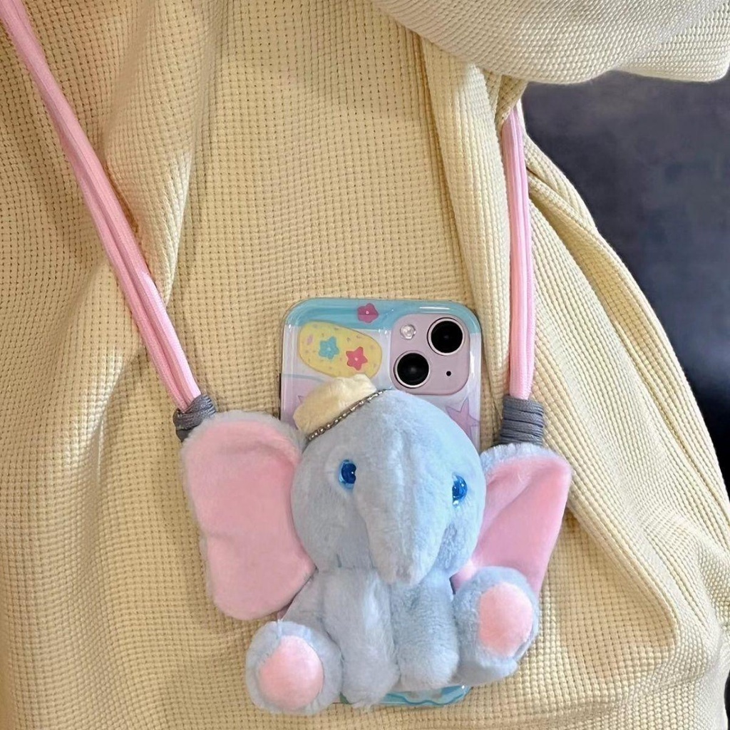 Điện Thoại Túi Đeo Chéo Hình Động Vật Hoạt Hình Xinh Xắn Điện Thoại