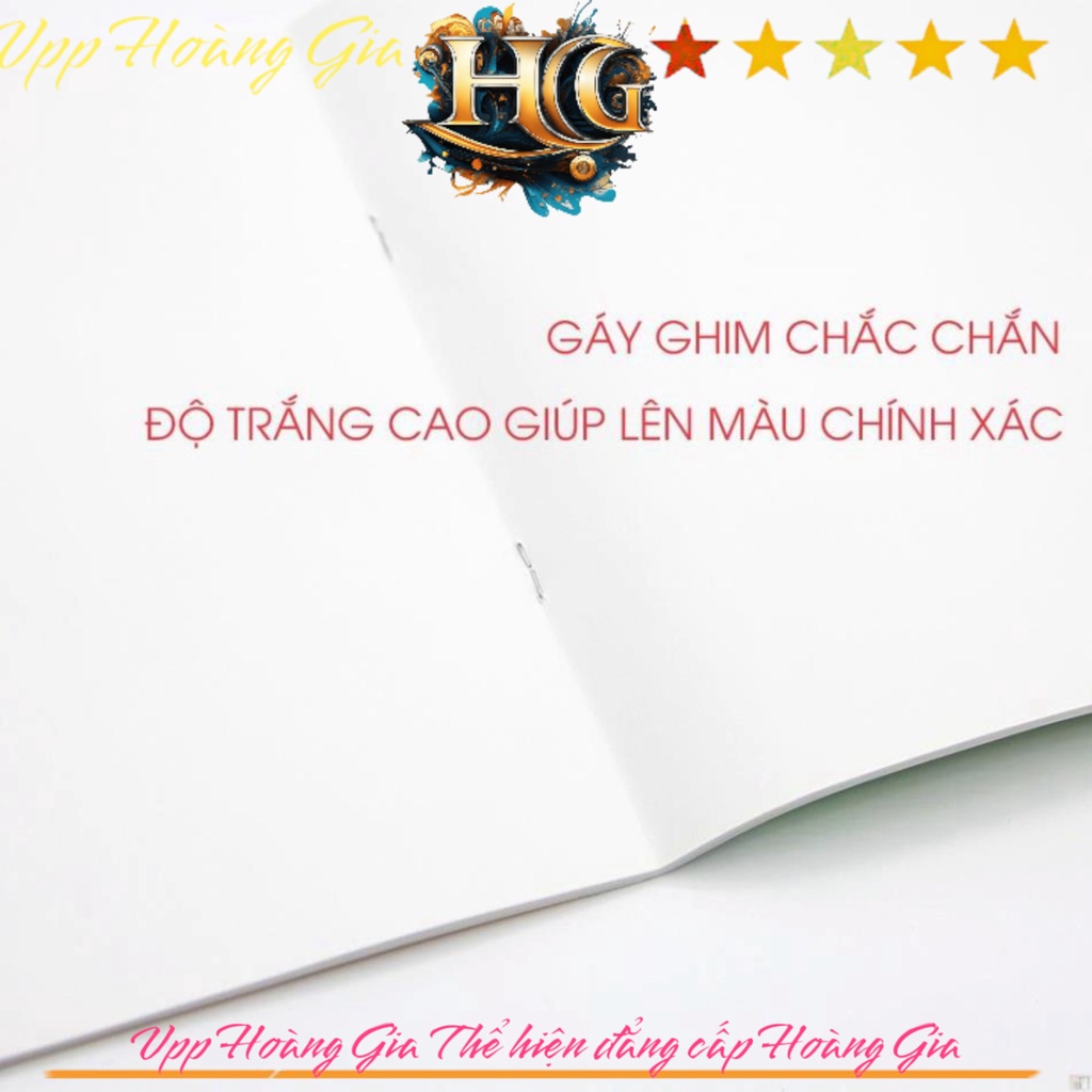 Vở vẽ A4 Hồng Hà 40 trang gáy ghim 4931 - Hồng Hà - Vpp Hoàng Gia