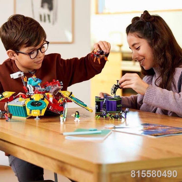 Tương thích với LEGO 80023 Ngộ Không Kid Máy Bay Chiến Đấu Máy Bay Xếp Hình Lắp Ráp Trung Quốc Khối Xây Dựng Đồ Chơi Bé