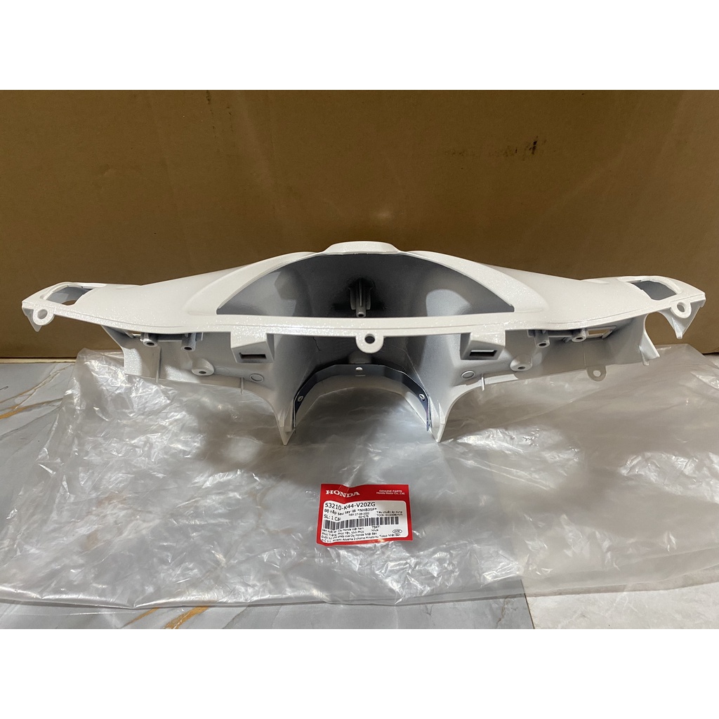 Nắp ốp sau tay lái | gáy Vision  màu Trắng *NHB35P* chính hãng Honda