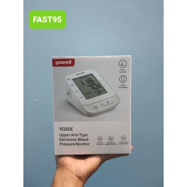 Máy đo huyết áp Yuwell YE660E có giọng nói hàng chính hãng giá tốt