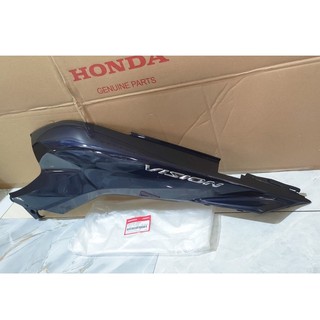 Bộ ốp sườn bên trái | ốp thân Vision màu Xanh đen bóng chính hãng Honda