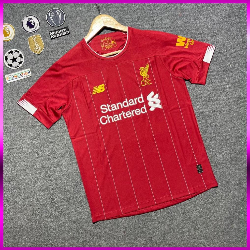 ( XẢ HÀNG ) Áo bóng đá CLB LIVERPOLL ĐỎ (Hình Nhà Tài Trợ Bị Nứt) - ( ÁO ) Hàng SUPER CHUẨN ÂU