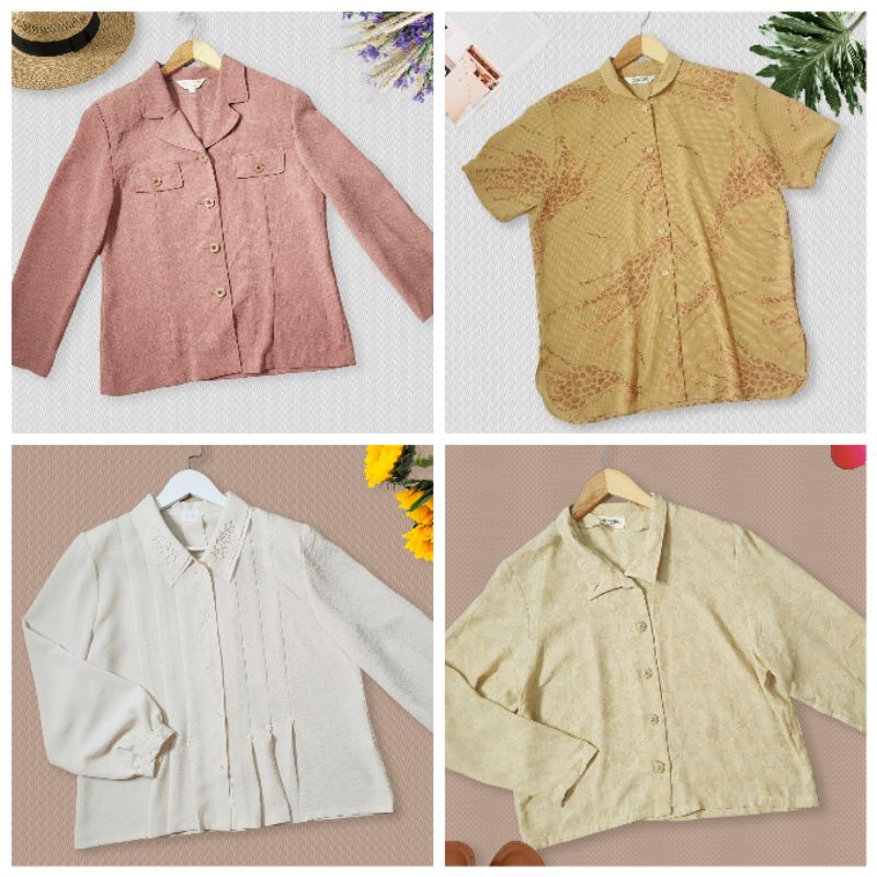 Áo kiểu vintage Nhật 2hand